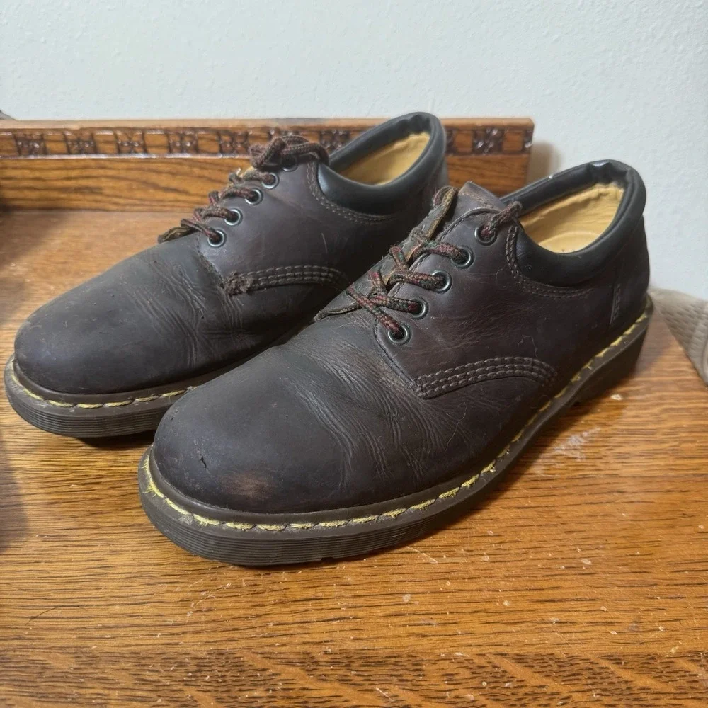 Dr. Martens 11849 Men's US 10 EU 43 Brown Leather Oxford Shoes